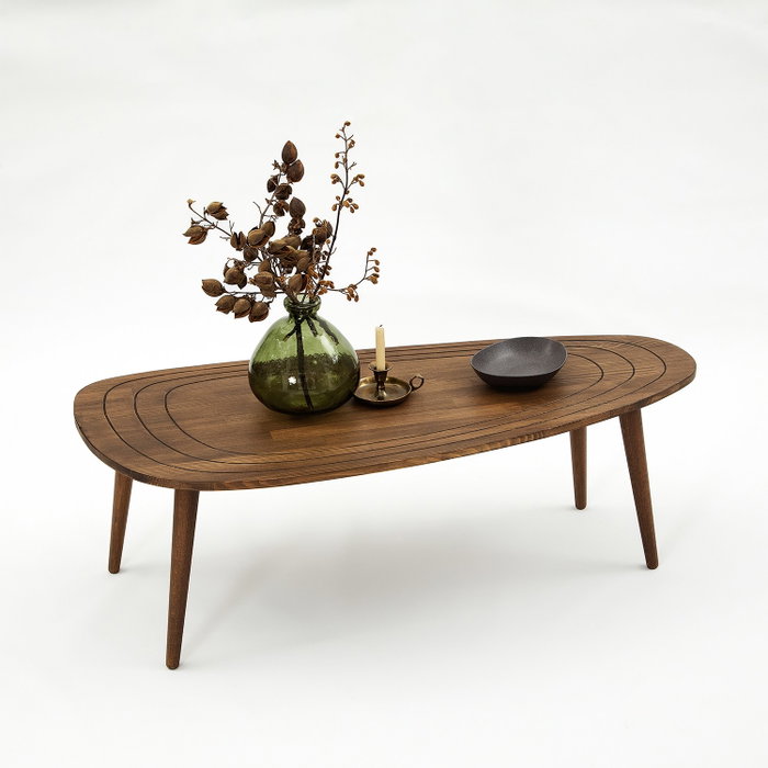 Hanah Home Mesa de centro Sweet - Walnut